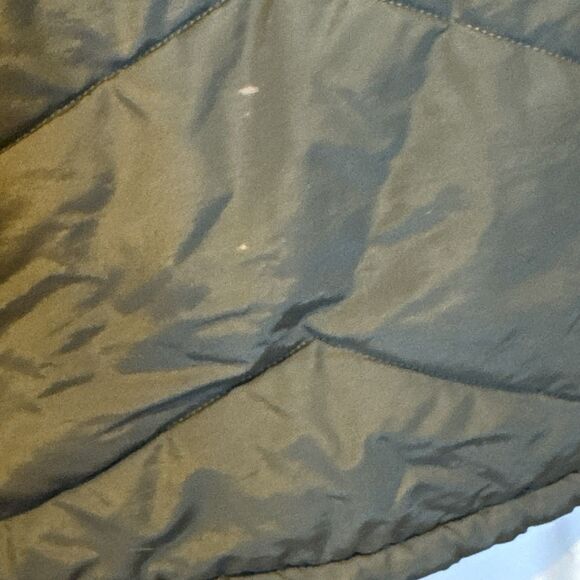 Volcom Workwear Men’s Hooded Quilted Jacket M Olive Drab Brown Mountain Lining - Picture 15 of 16